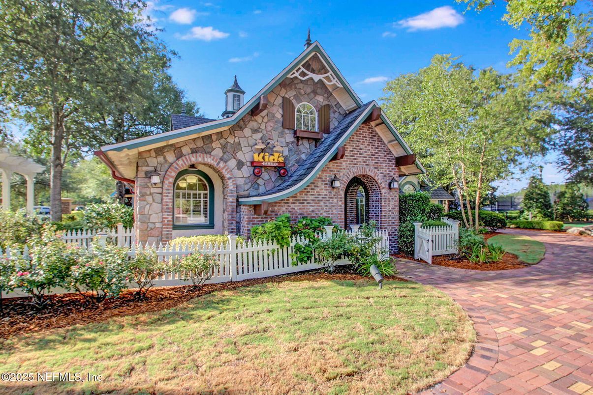 Backyard, Exterior, Facade, Brick Facade, Tudor Revival