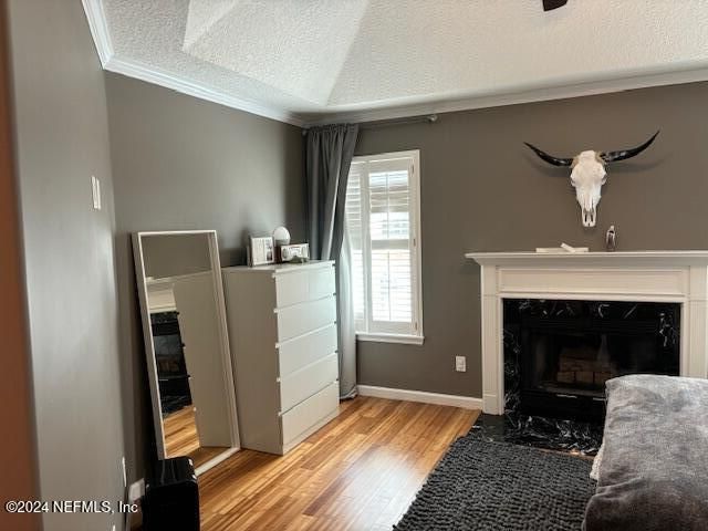 Fireplace, Interior, Wood Texture Flooring