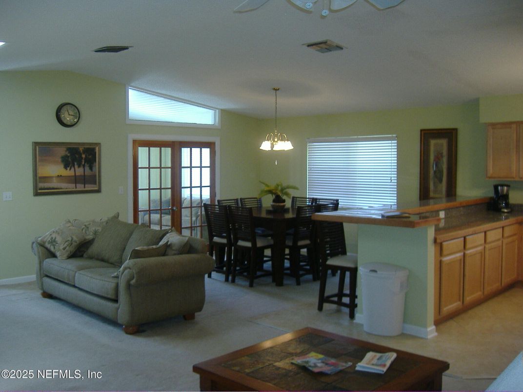 Dining room, Interior, Kitchen, Living room, Pendant Lights