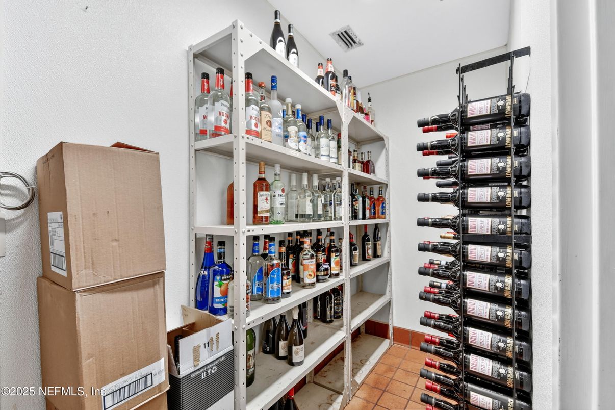 Interior, Wine Storage