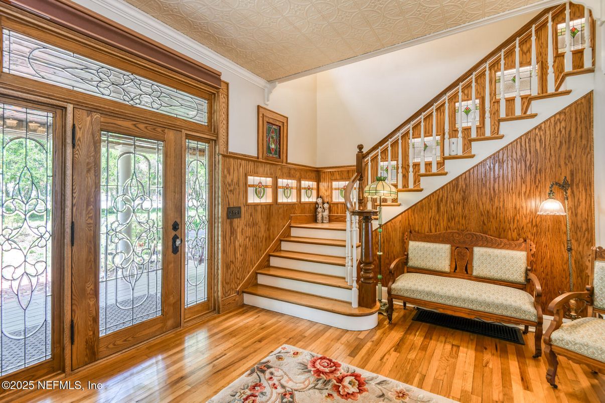 Interior, Wood Texture Flooring, Wooden Walls