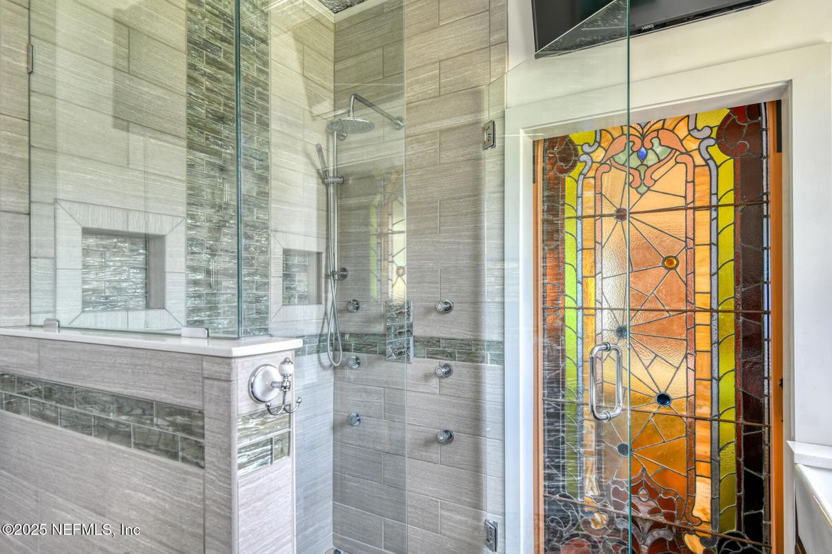 Bathroom, Glass Shower, Interior