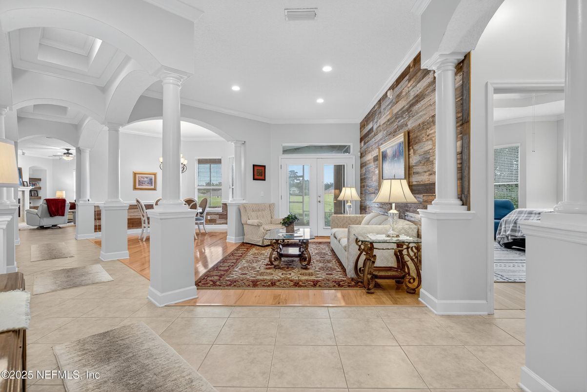 Fireplace, Interior, Living room, Recessed Lighting