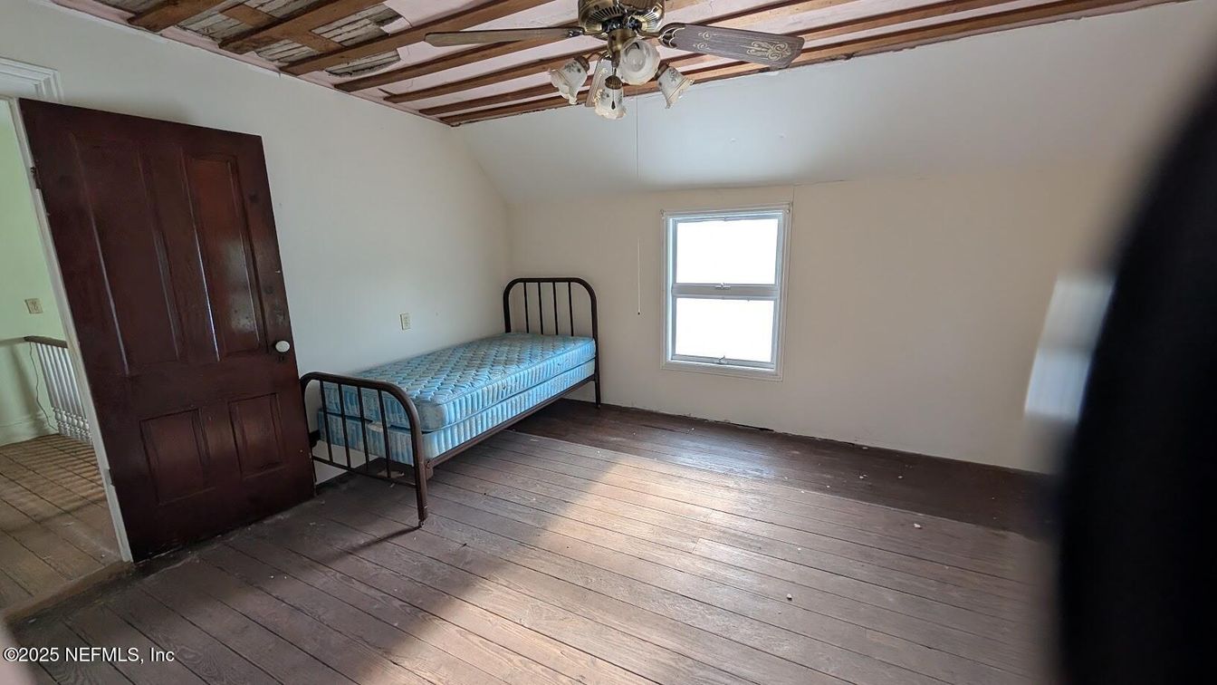 Bedroom, Interior, Wooden Beams, Wood Texture Flooring