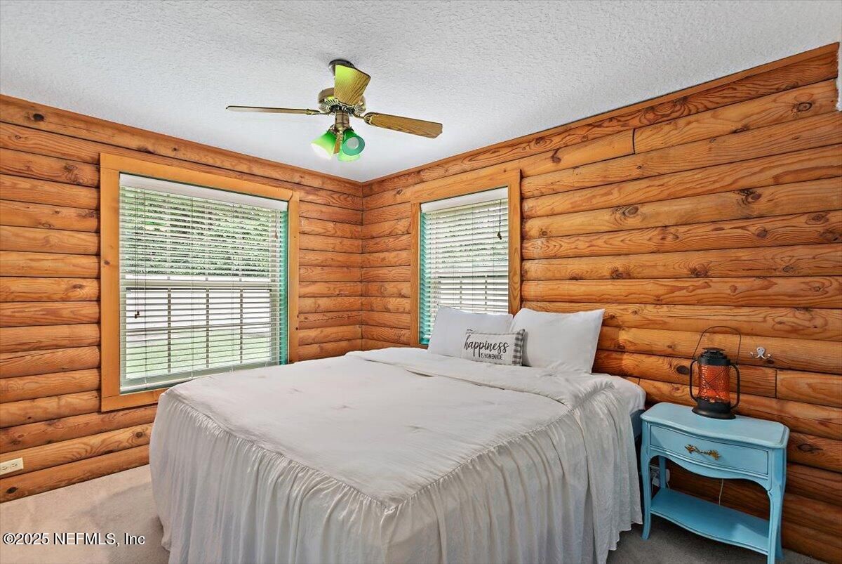 Bedroom, Interior, Wooden Walls