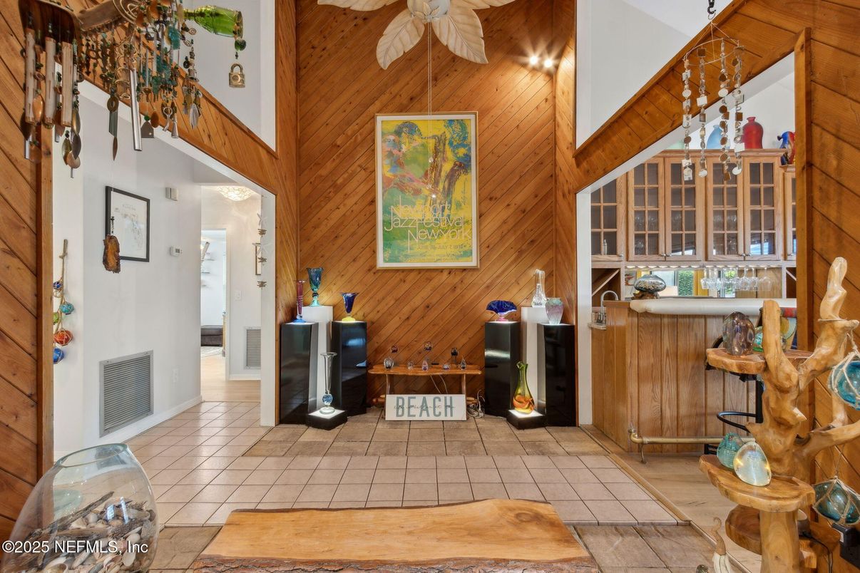 Interior, Wooden Walls