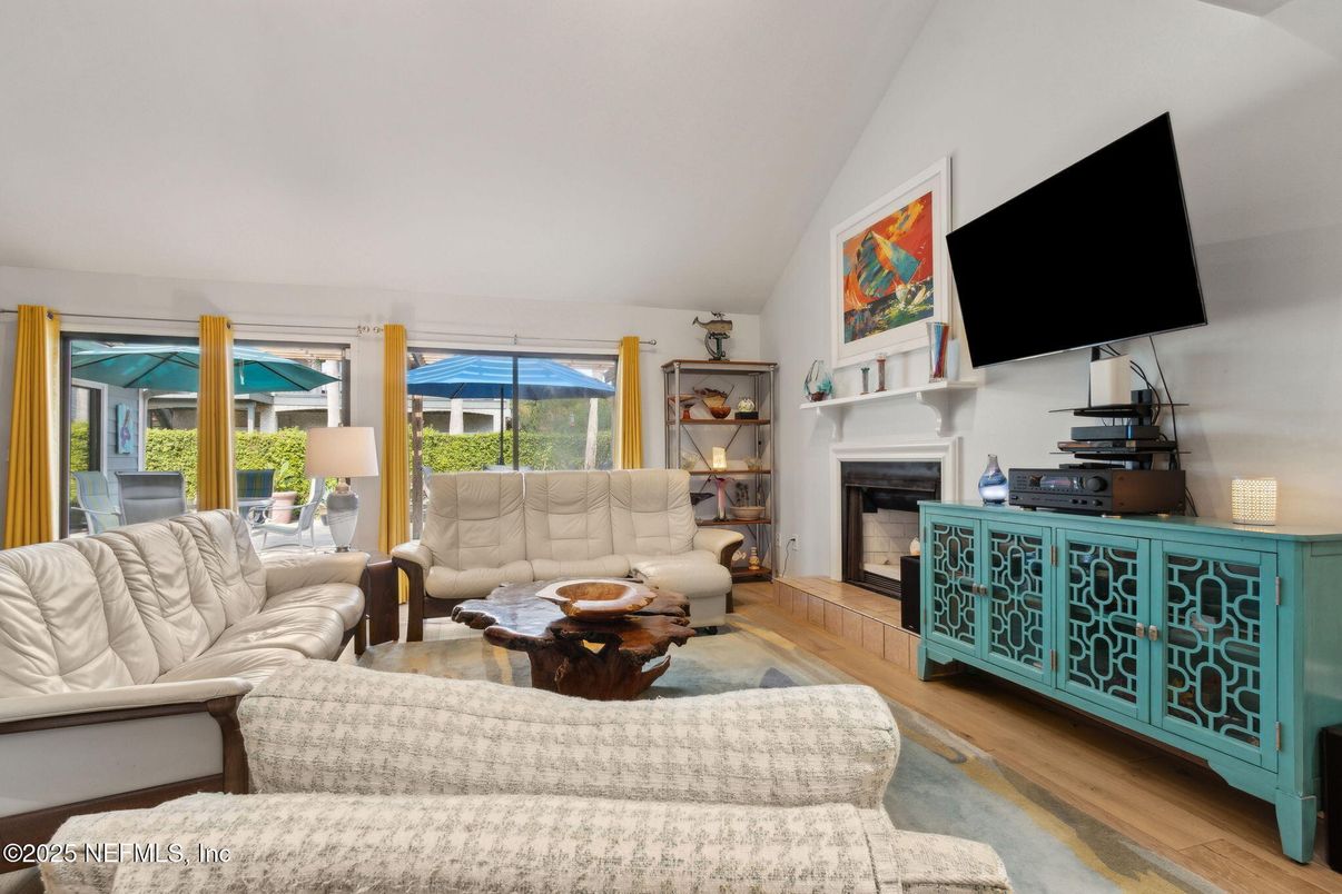 Fireplace, Interior, Living room, Wood Texture Flooring