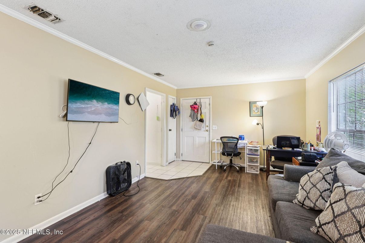 Home Office, Interior, Wood Texture Flooring