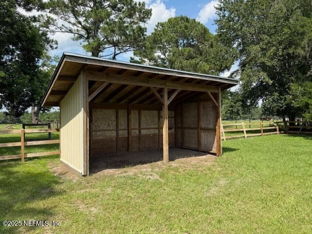 Backyard, Detached Garage, Exterior