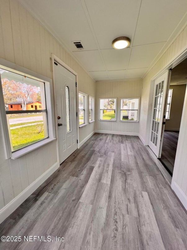 Empty room, Interior, Wood Texture Flooring