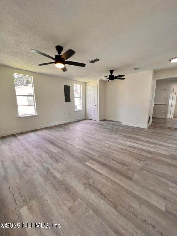 Empty room, Interior, Wood Texture Flooring