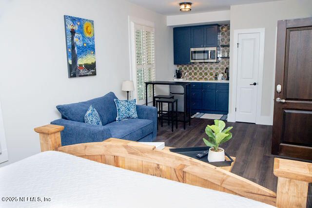 Interior, Kitchen, Living room, Wood Texture Flooring