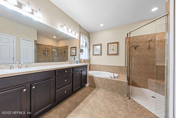 Bathroom, Dual Sink Vanities, Free Standing Baths, Glass Shower, Interior, Recessed Lighting