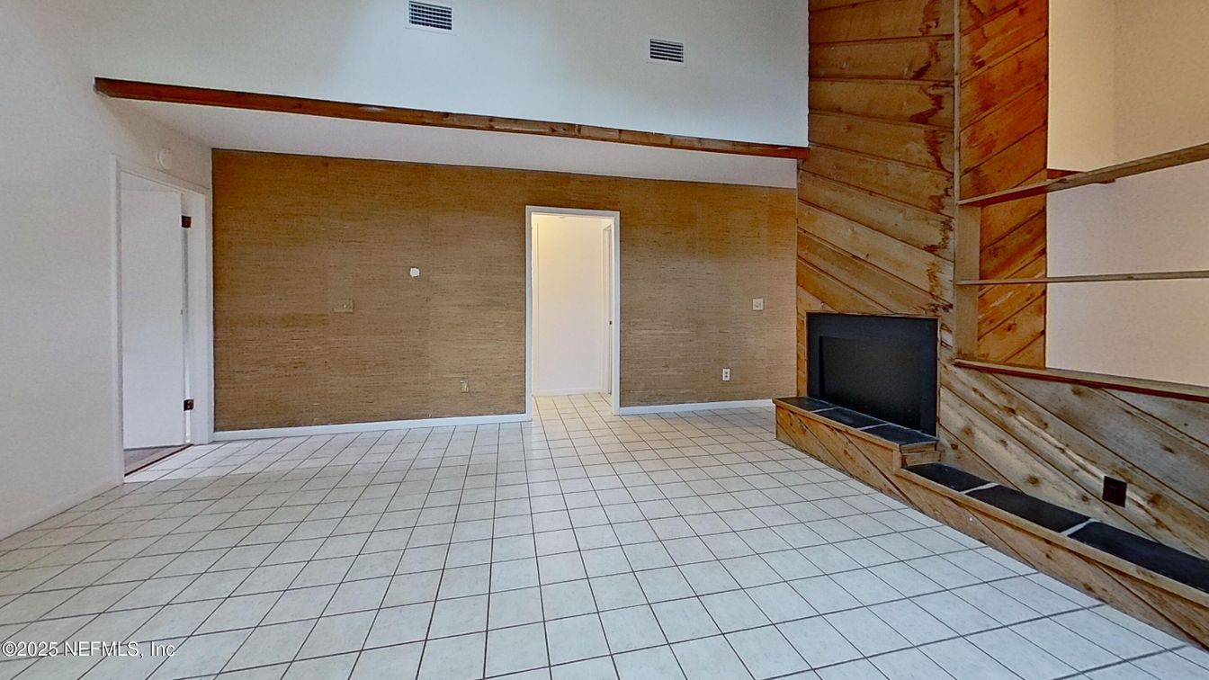 Empty room, Interior, Wooden Walls