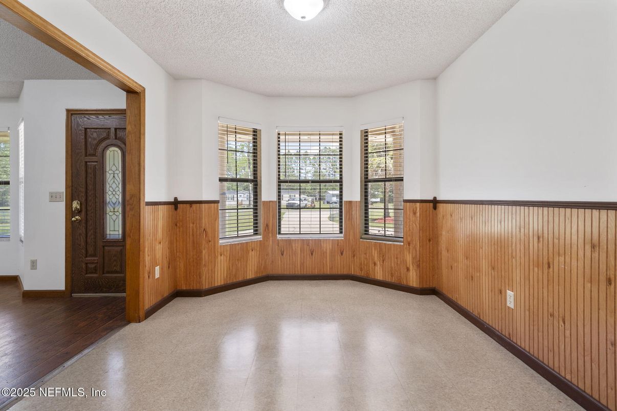 Empty room, Interior, Wood Texture Flooring, Wooden Walls