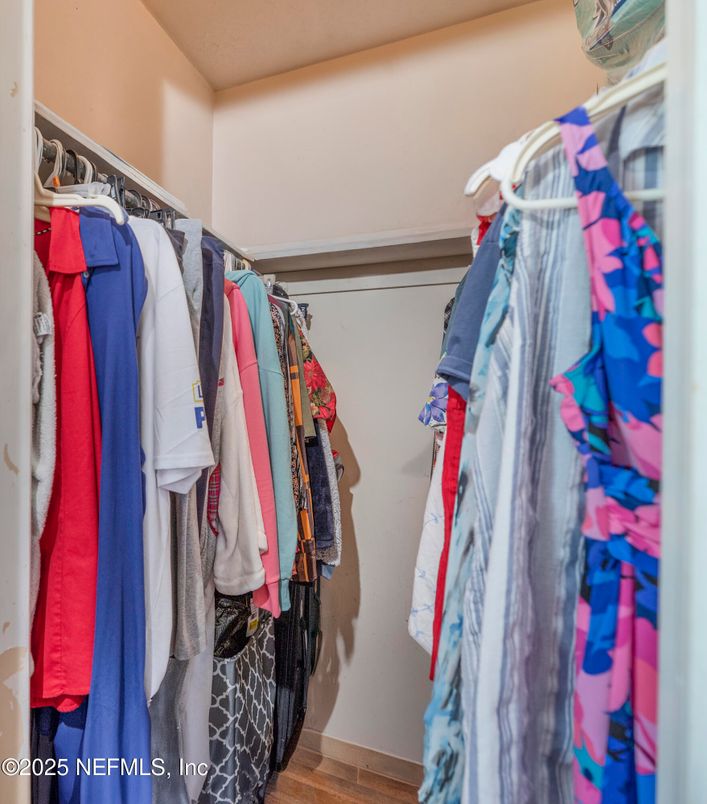 Interior, Walk-in Closets, Wood Texture Flooring