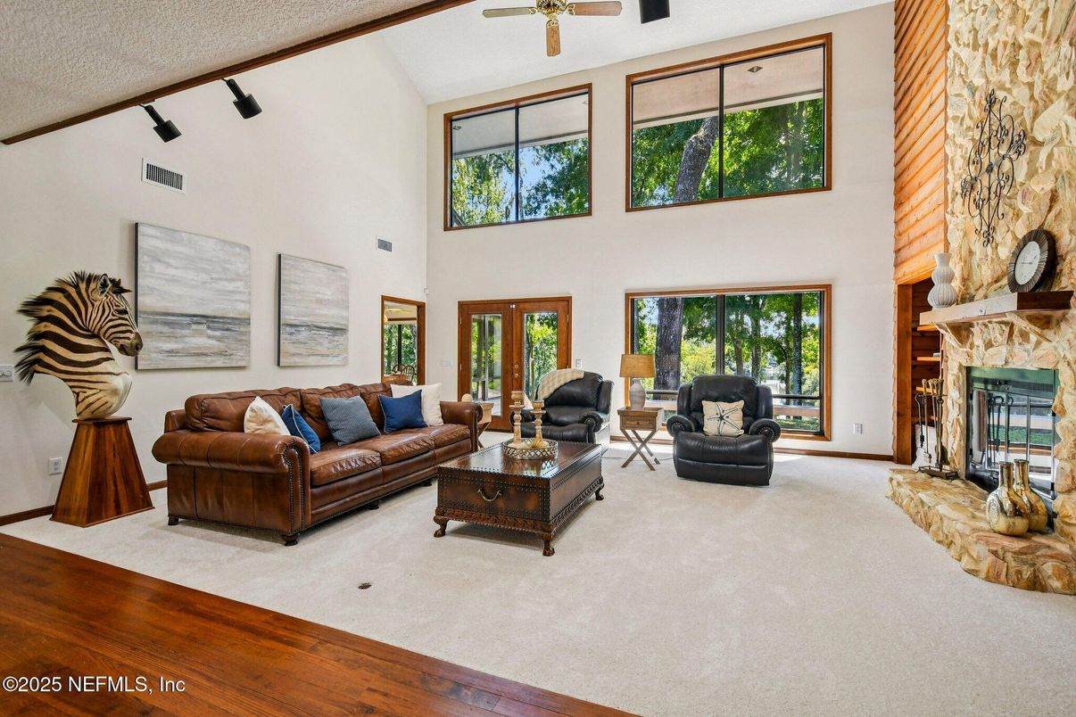 Fireplace, Interior, Living room, Wood Texture Flooring