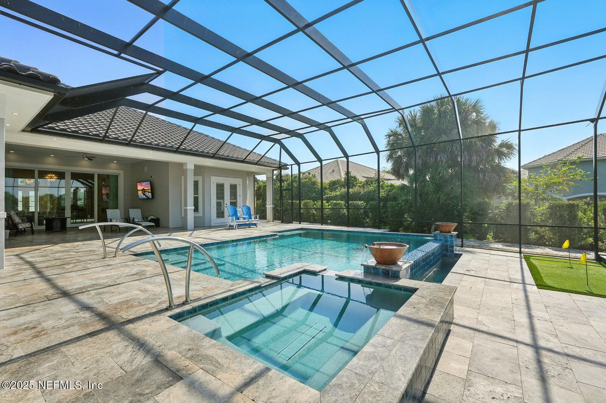 Glass Ceilings, Interior, Pool, Sun Room