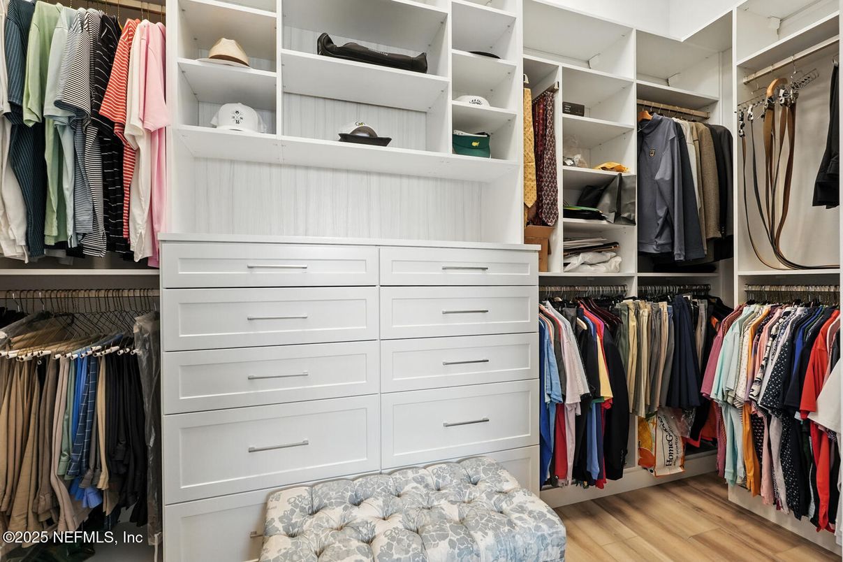 Interior, Walk-in Closets, Wood Texture Flooring