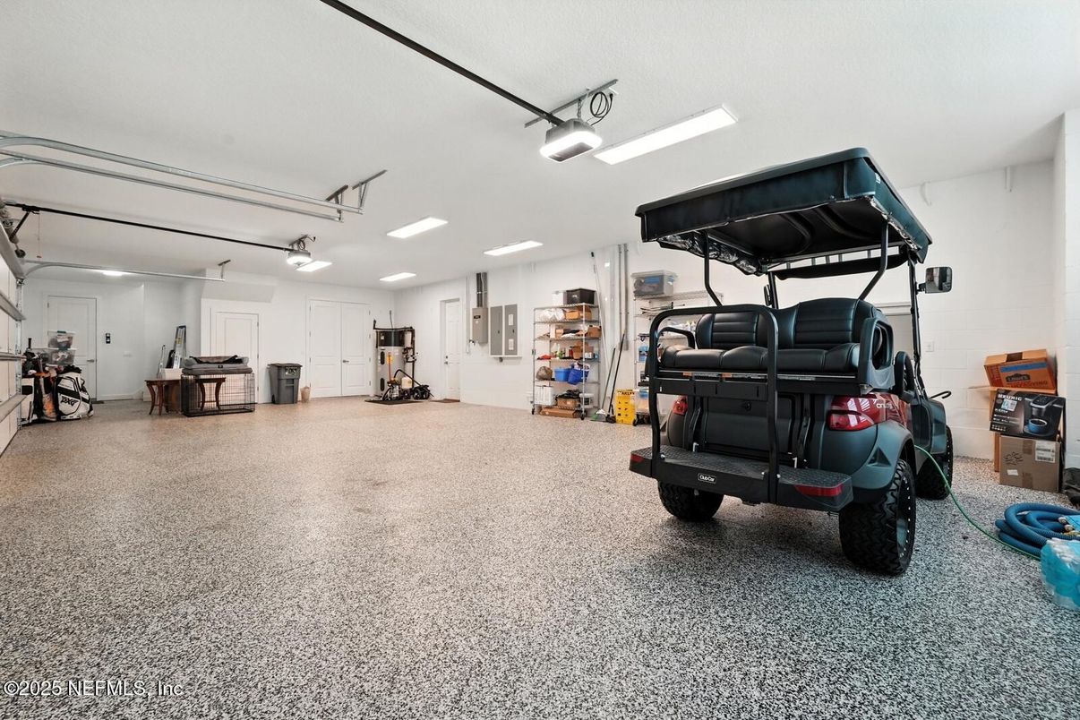 Garage, Interior, Recessed Lighting