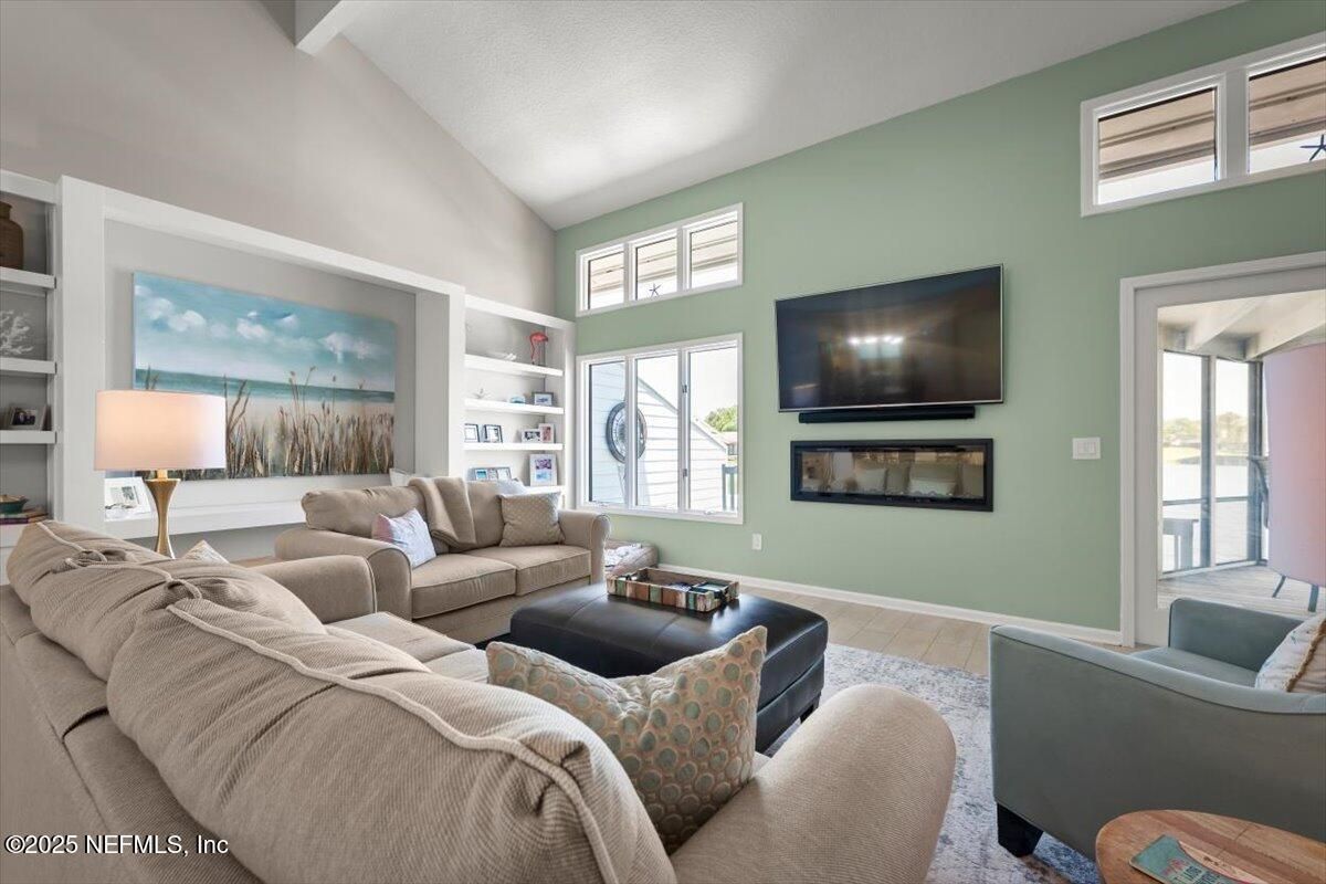 Fireplace, Interior, Living room, Wood Texture Flooring
