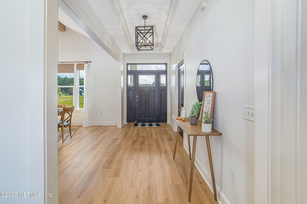 Dining room, Interior, Wood Texture Flooring
