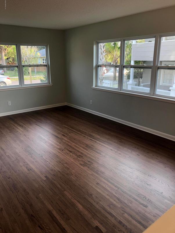 Empty room, Interior, Wood Texture Flooring