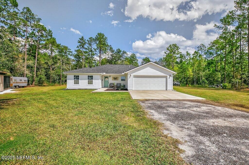 Backyard, Detached Garage, Exterior