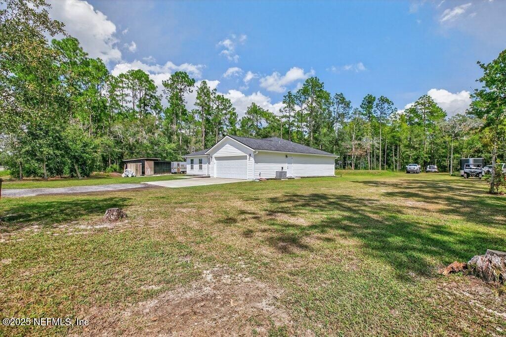 Backyard, Detached Garage, Exterior
