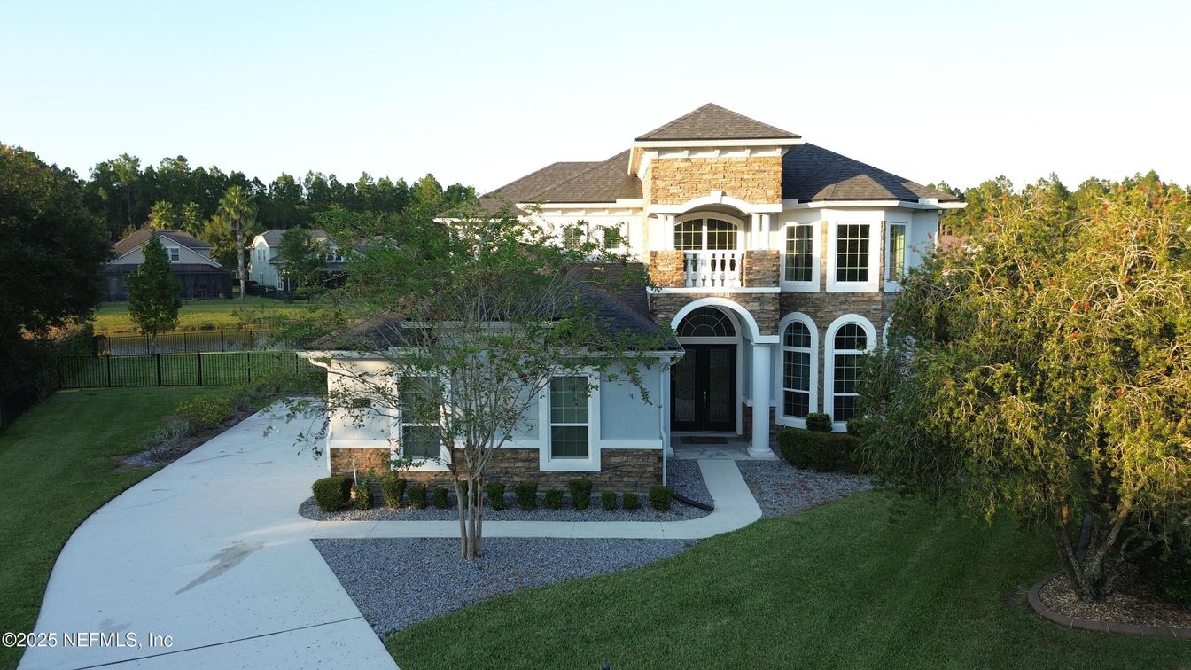 Backyard, Exterior, Facade, French Provincial