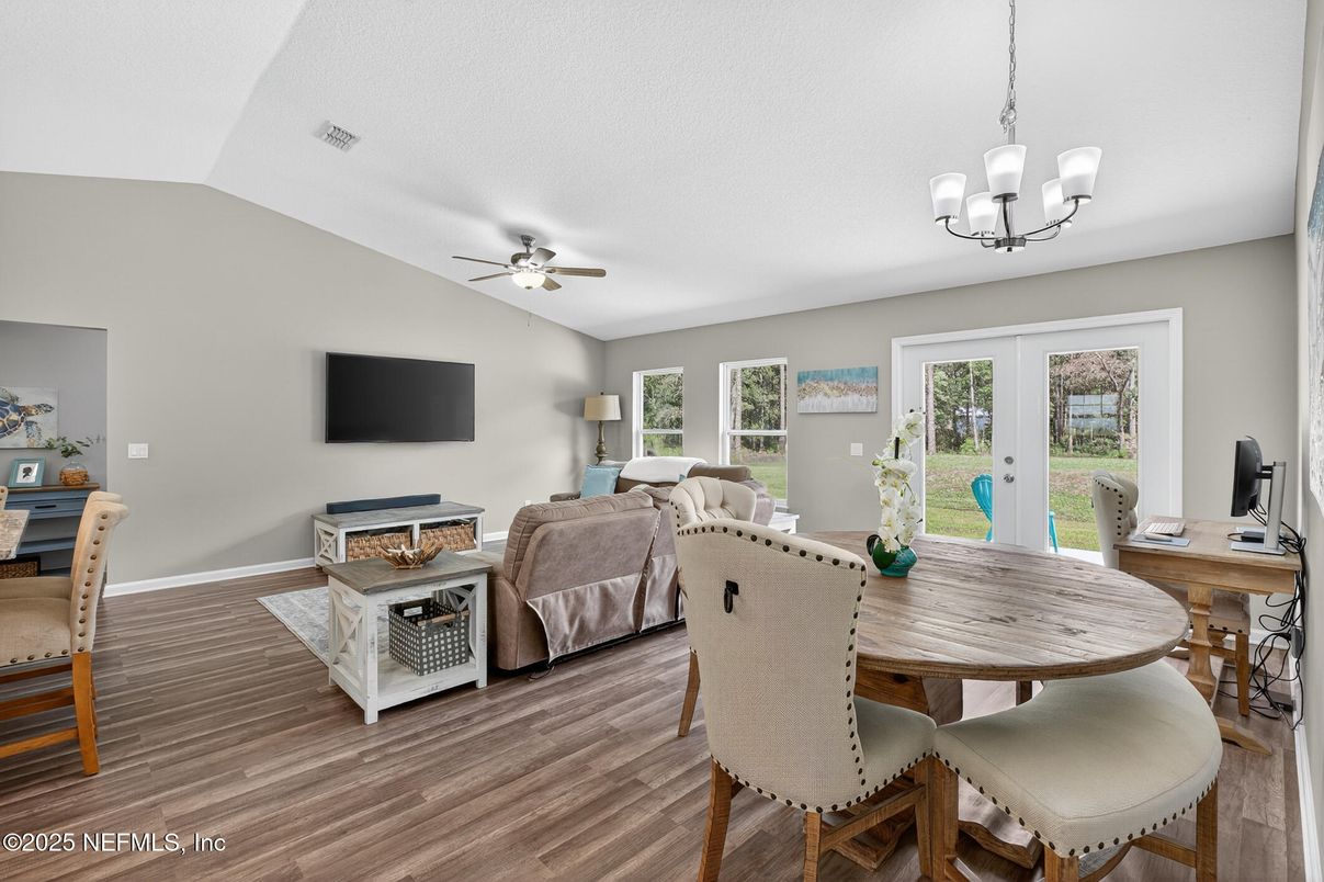Chandelier, Dining room, Interior, Living room, Wood Texture Flooring