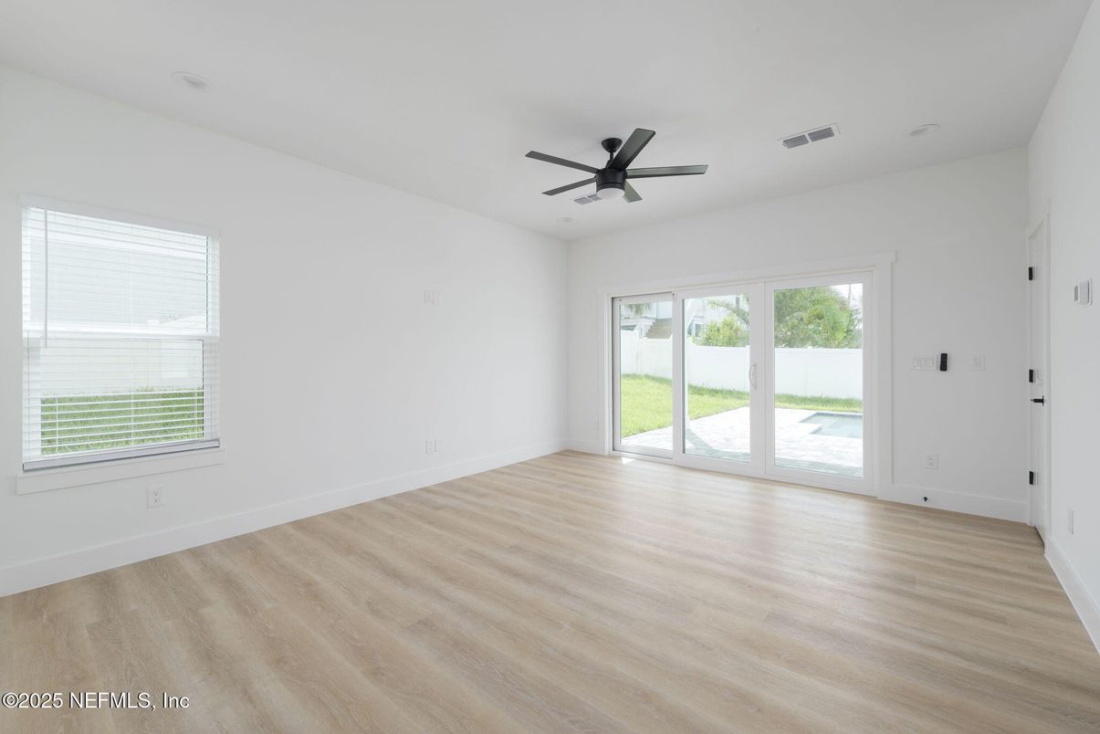 Empty room, Interior, Wood Texture Flooring