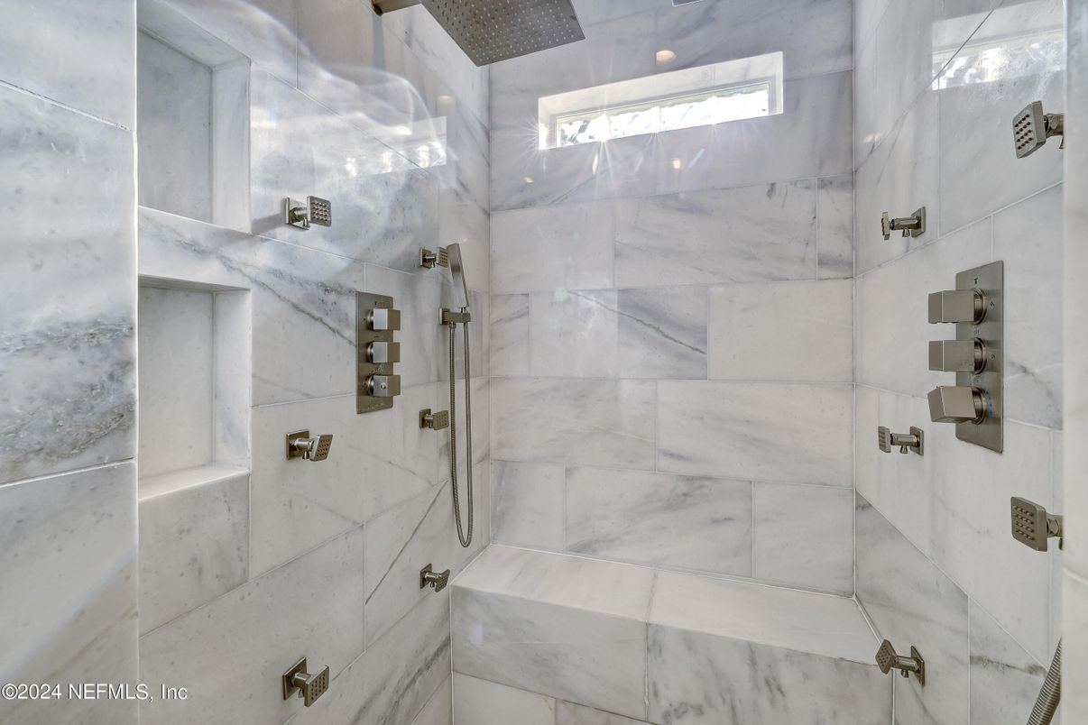 Bathroom, Interior, Marble Walls