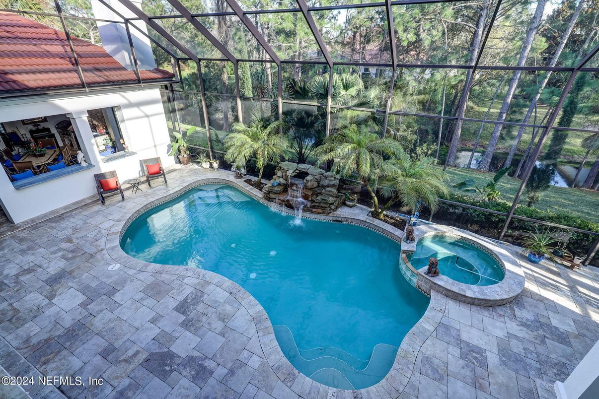 Glass Ceilings, Interior, Pool, Sun Room