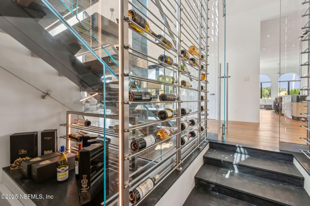 Interior, Wine Storage, Wood Texture Flooring