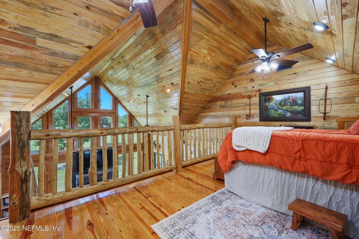 Bedroom, Interior, Wooden Beams, Wooden Ceilings, Wood Texture Flooring, Wooden Walls