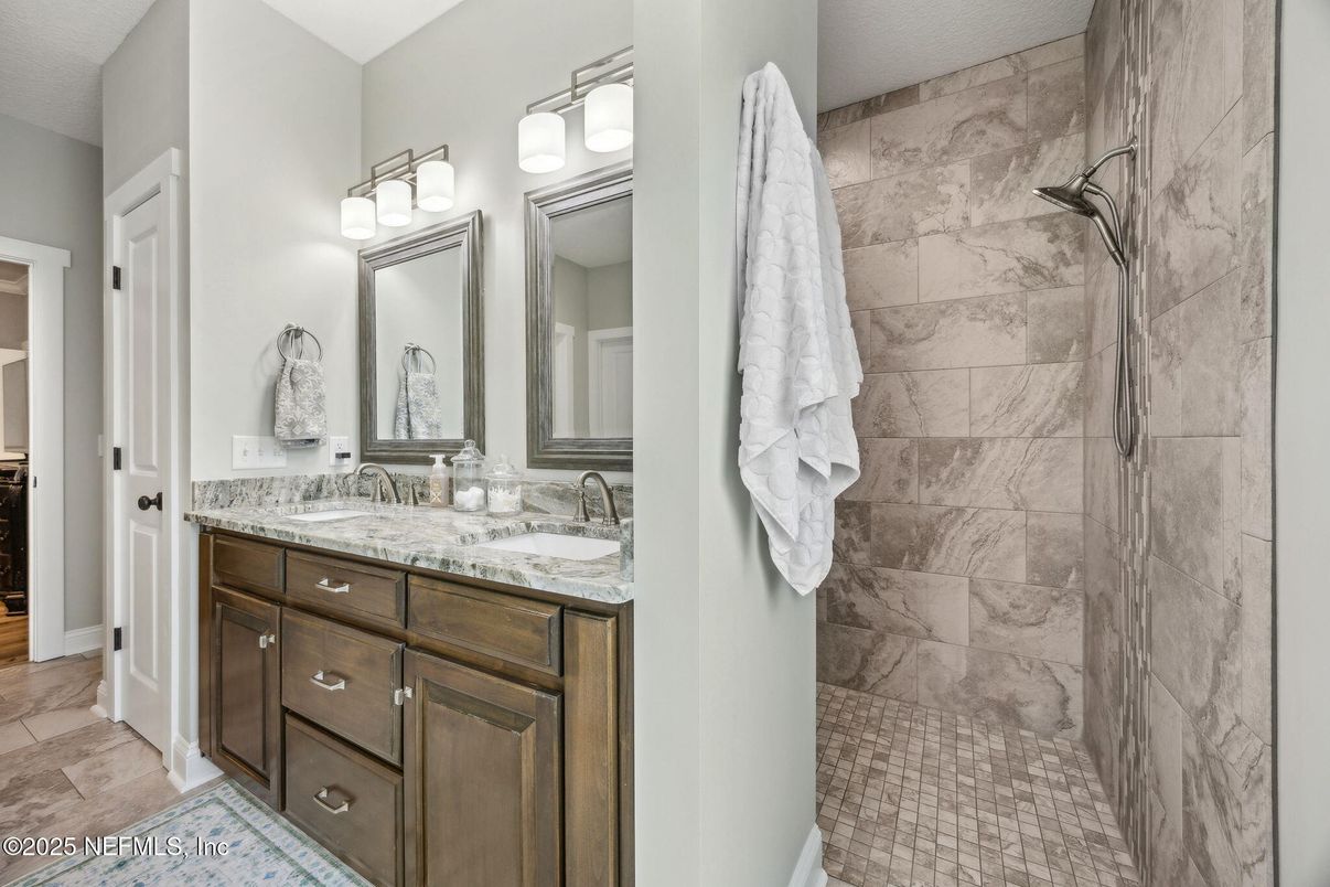 Bathroom, Interior, Marble Walls