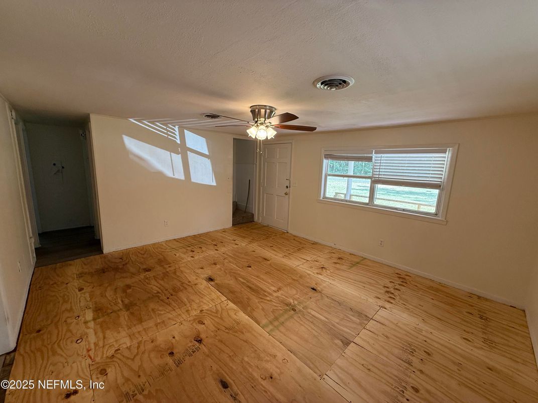 Empty room, Interior, Wood Texture Flooring