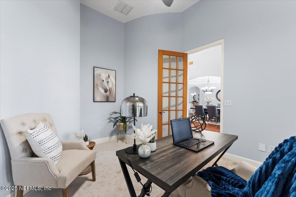 Home Office, Interior, Living room