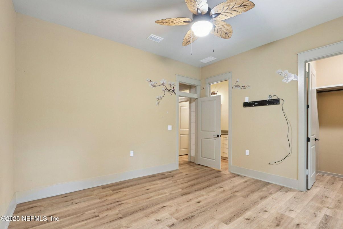 Empty room, Interior, Wood Texture Flooring