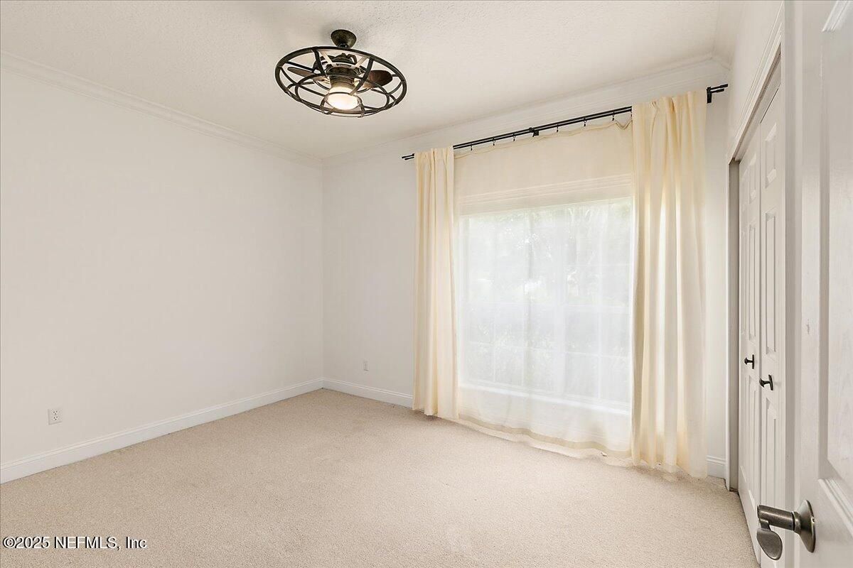 Chandelier, Empty room, Interior