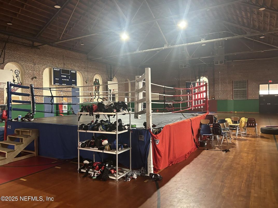 Interior, Recessed Lighting, Stone Walls, Wood Texture Flooring