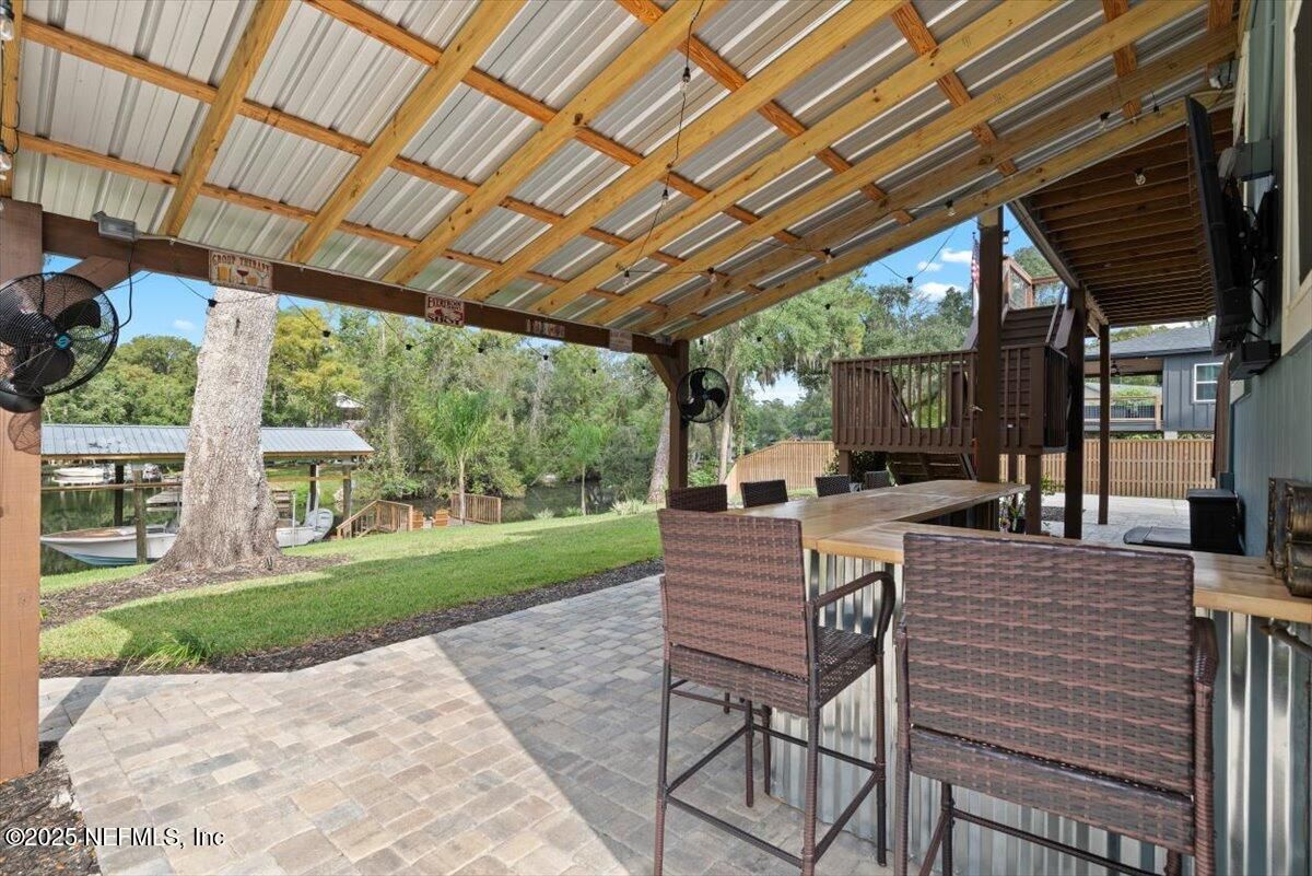 Backyard, Exterior, Outdoor Kitchen