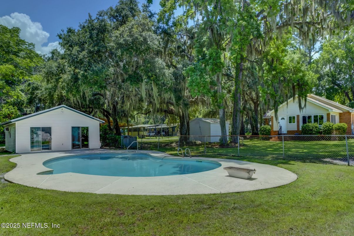 Backyard, Exterior, Pool