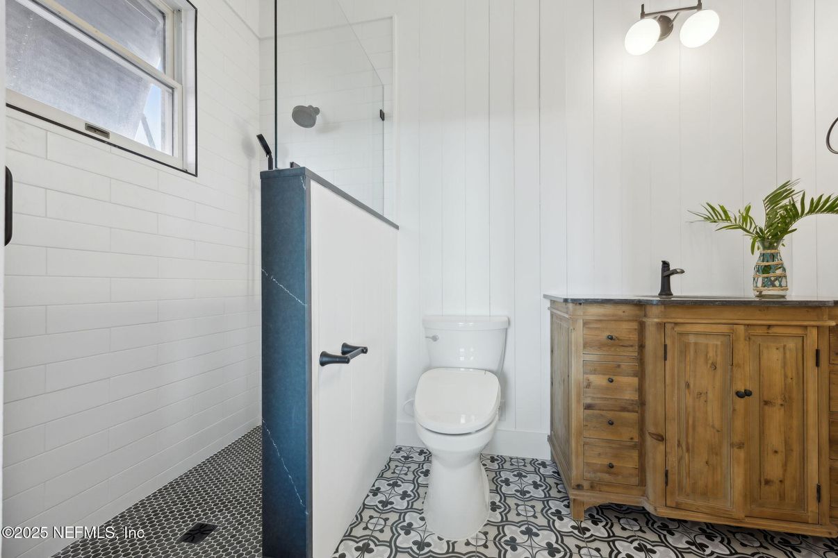 Bathroom, Glass Shower, Interior
