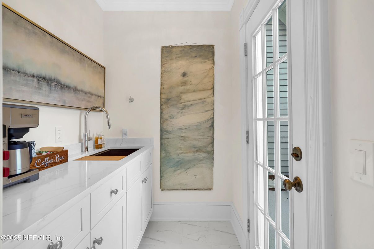 Interior, Kitchen, Marble, Marble Walls