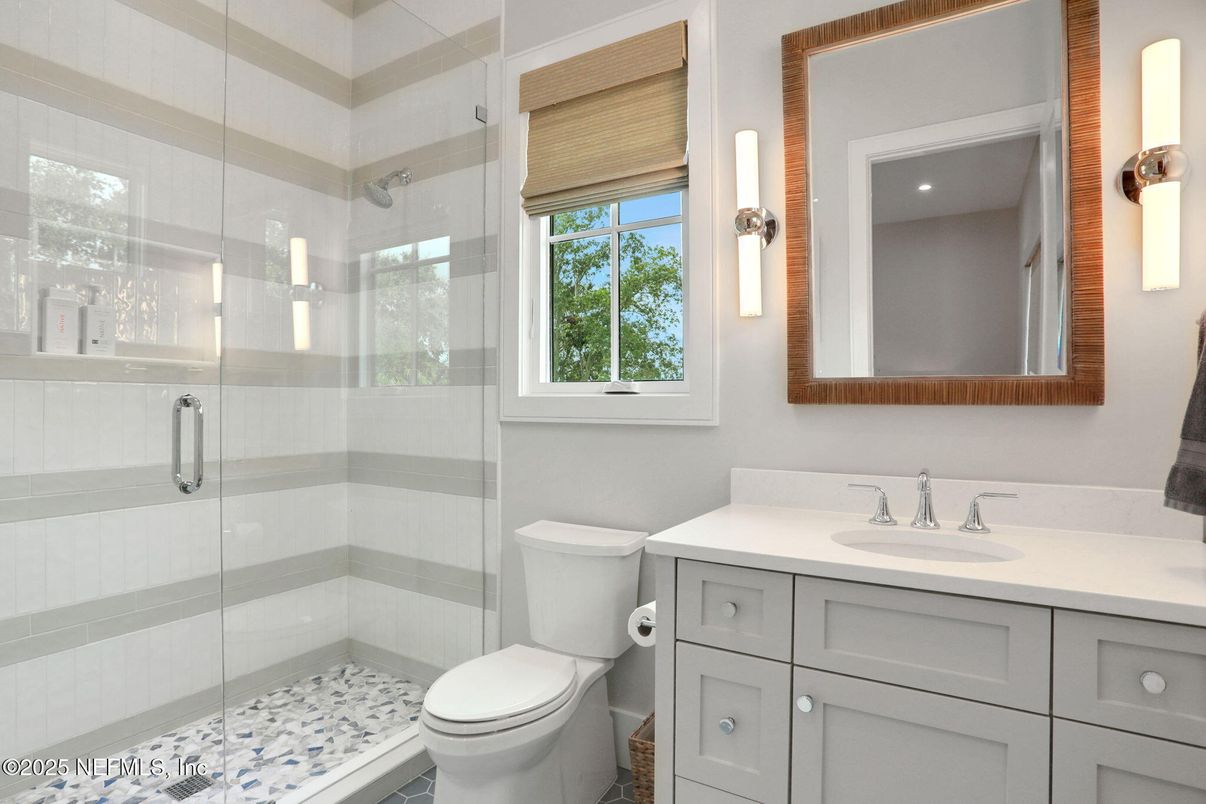 Bathroom, Glass Shower, Interior