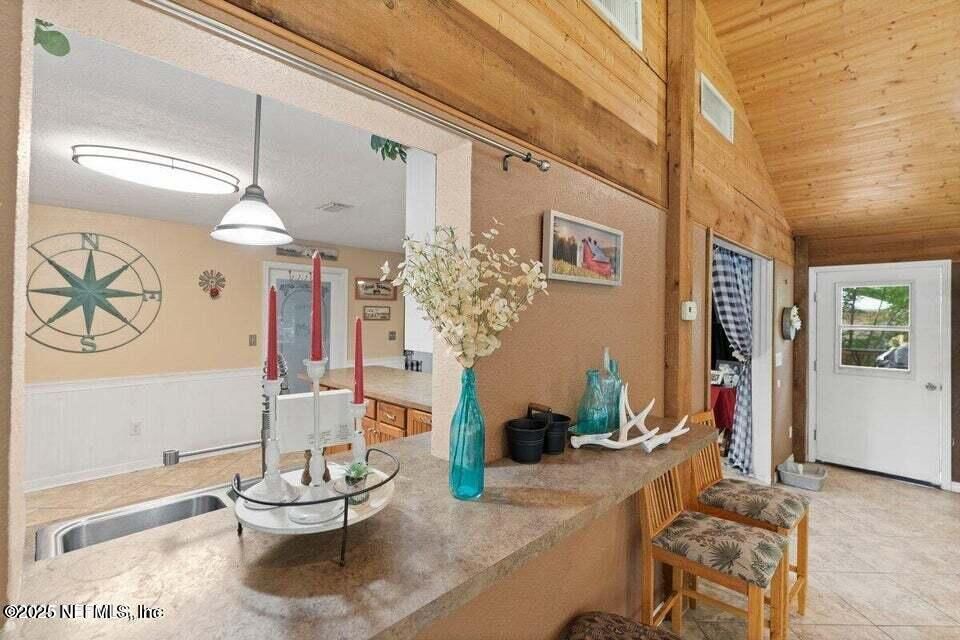Interior, Wooden Ceilings