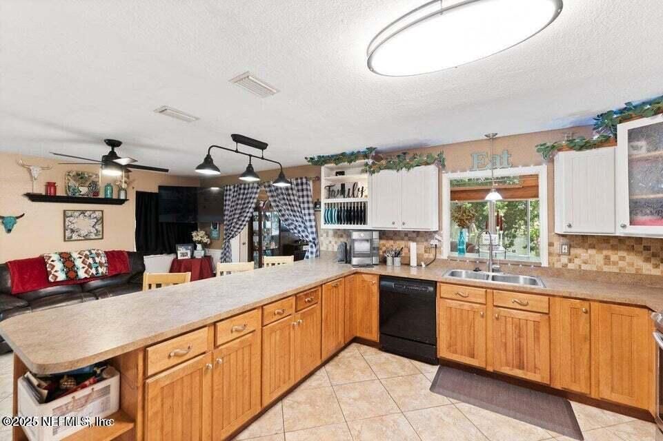 Interior, Kitchen, Living room