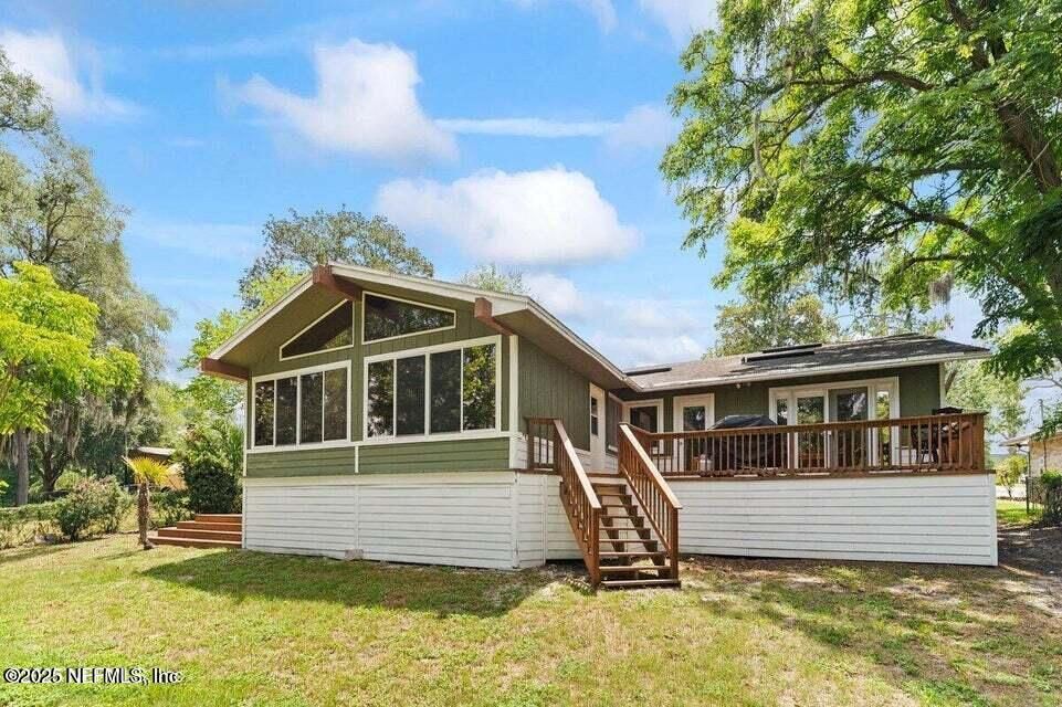 Backyard, Exterior, Solar Panels